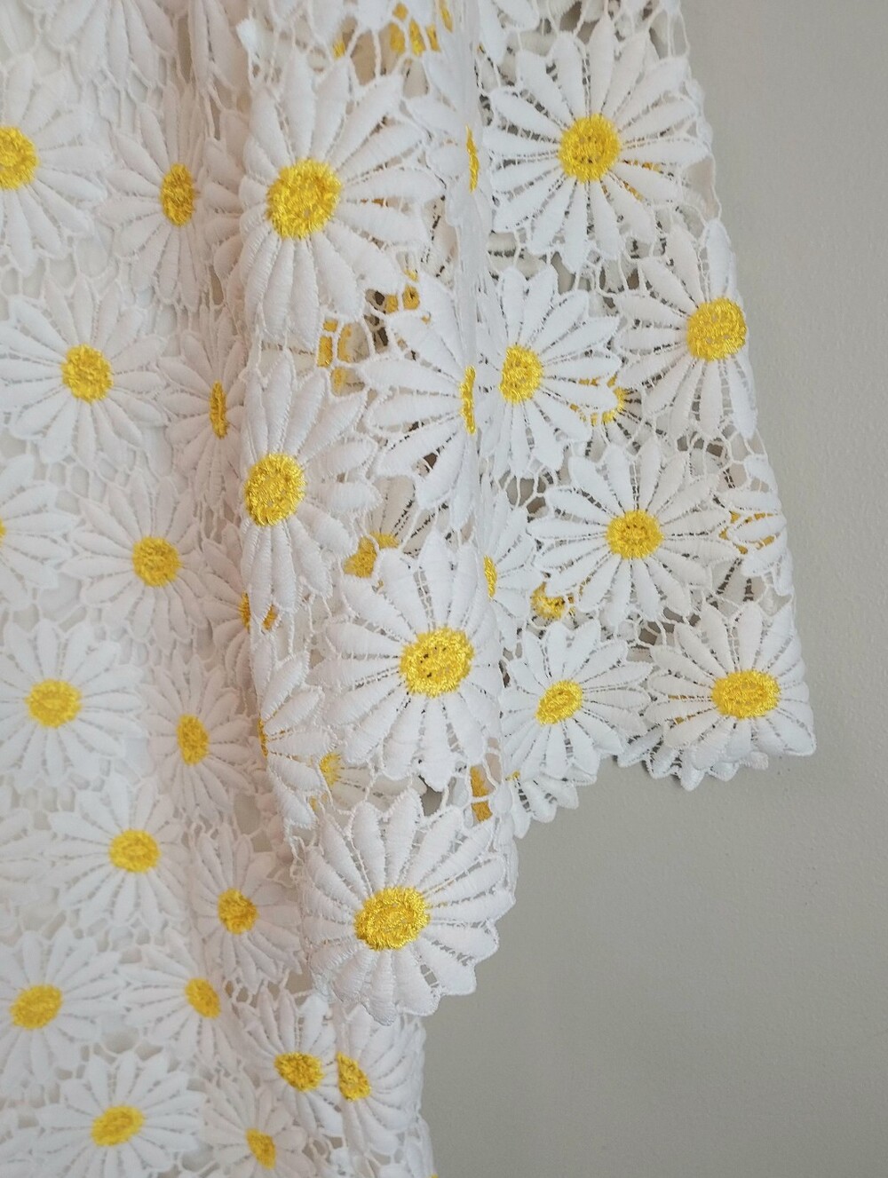 J. Marie Maggie Floral Daisy Lace Swing Dress Size Medium NEW NWT - Picture 6 of 14